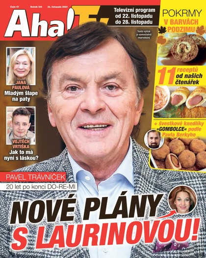 E-magazín AHA! Tv - 21.11.2024 - CZECH NEWS CENTER a. s.