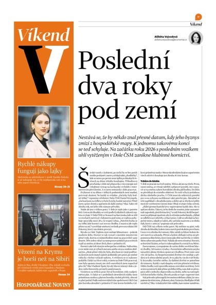 E-magazín HN 228 - 22.11.2024 Víkend - Economia, a.s.