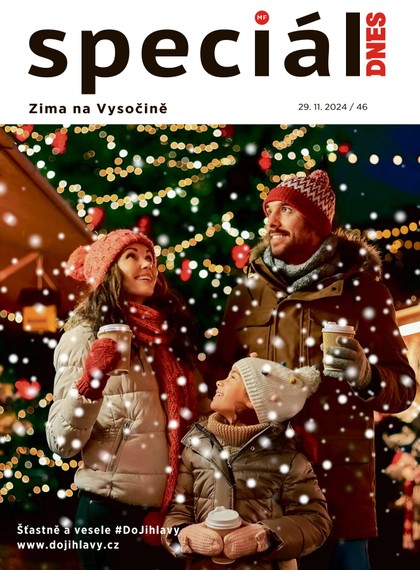 E-magazín Magazín DNES Speciál Vysočina - 29.11.2024 - MAFRA, a.s.