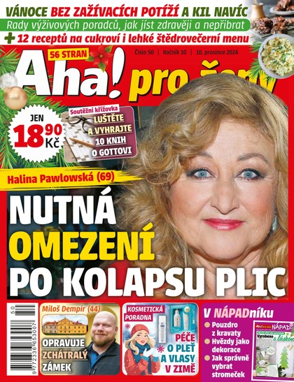 E-magazín AHA! PRO ŽENY - 50/2024 - CZECH NEWS CENTER a. s.