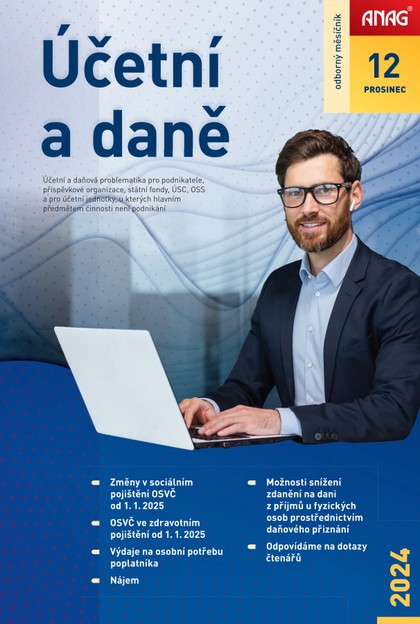 E-magazín Účetní a Daně 12/2024 - ANAG, spol. s r.o.