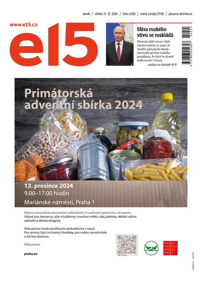 E-magazín E15 - 11.12.2024 - CZECH NEWS CENTER a. s.