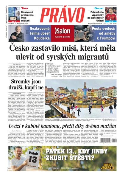 E-magazín Deník Právo - 12.12.2024 - Borgis, a.s.