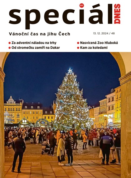 E-magazín Magazín DNES Speciál Magazín DNES Speciál Jižní Čechy - 13.12.2024 - MAFRA, a.s.