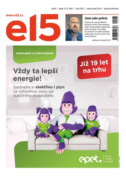 E-magazín E15 - 13.12.2024 - CZECH NEWS CENTER a. s.
