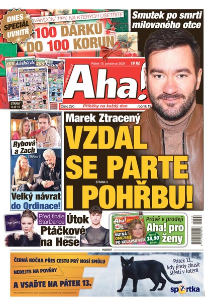 E-magazín AHA! - 13.12.2024 - CZECH NEWS CENTER a. s.