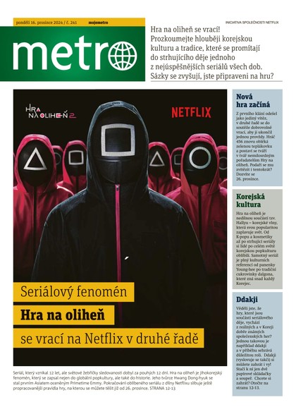 E-magazín METRO - 16.12.2024 - MAFRA, a.s.