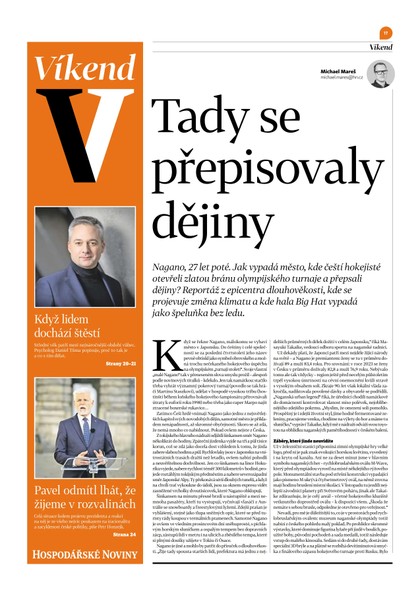 E-magazín HN 002 - 03.01.2025 Víkend - Economia, a.s.