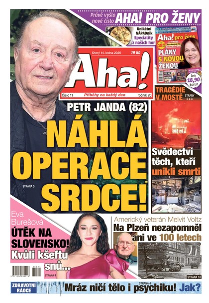 E-magazín AHA! - 14.01.2025 - CZECH NEWS CENTER a. s.