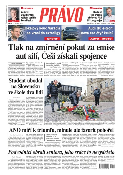 E-magazín Deník Právo - 17.1.2025 - Borgis, a.s.