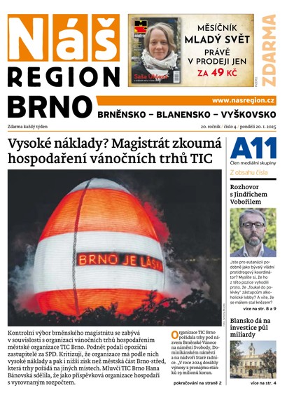 E-magazín Náš Region - Brno 4/2025 - A 11 s.r.o.