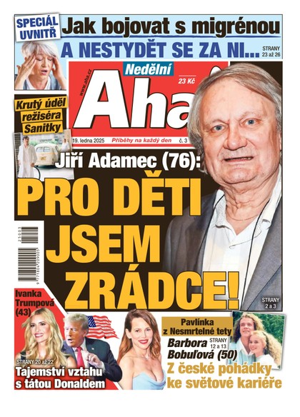 E-magazín NEDĚLNÍ AHA! - 19.01.2025 - CZECH NEWS CENTER a. s.