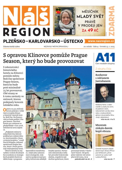 E-magazín Náš Region - Ústecko 4/2025 - A 11 s.r.o.