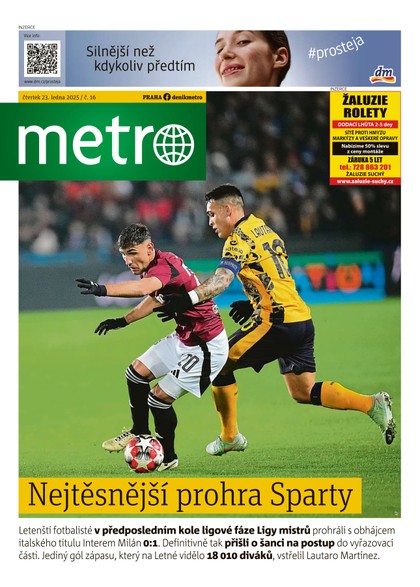 E-magazín METRO - 23.01.2025 - MAFRA, a.s.