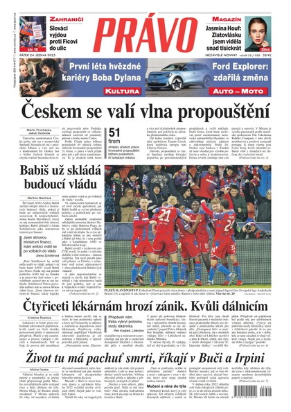 E-magazín Deník Právo - 24.1.2025 - Borgis, a.s.