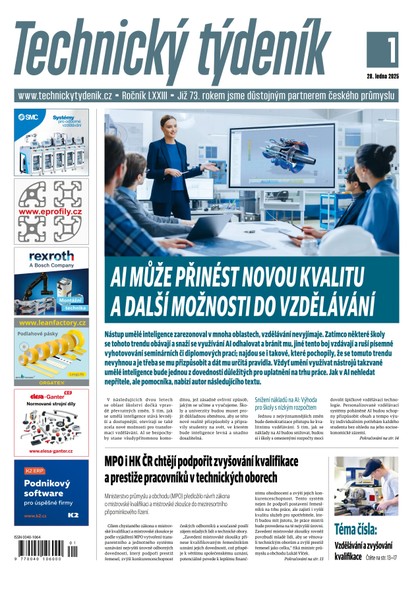 E-magazín Technicky tydenik 01/2025 - Business Media CZ, s.r.o.