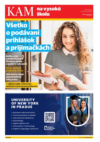 E-magazín Kam na vysokú školu 28. 1. 2025 - OUR MEDIA SR a. s.