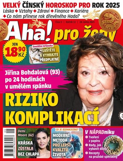 E-magazín AHA! PRO ŽENY - 5/2025 - CZECH NEWS CENTER a. s.