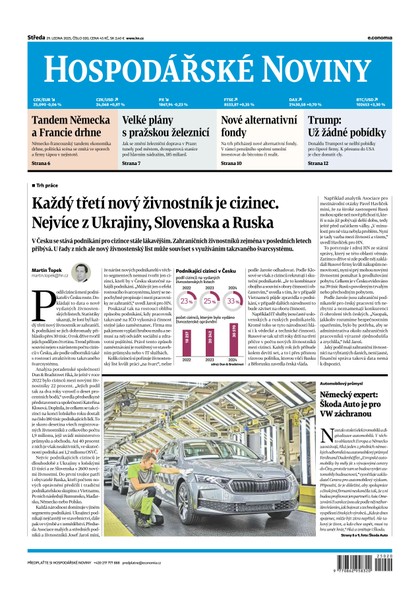 E-magazín HN 020 - 29.1.2025 - Economia, a.s.