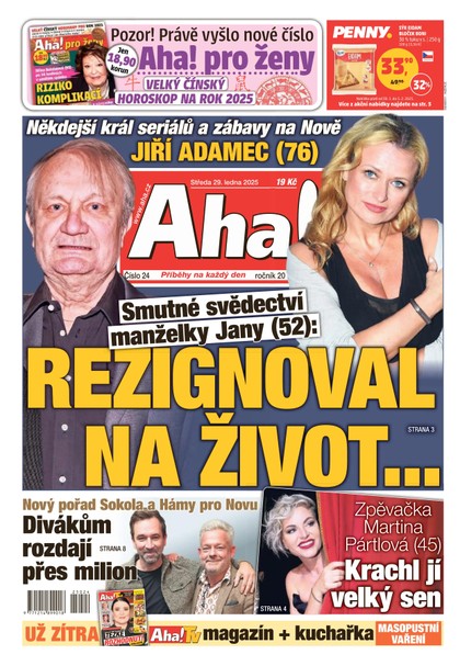 E-magazín AHA! - 29.01.2025 - CZECH NEWS CENTER a. s.