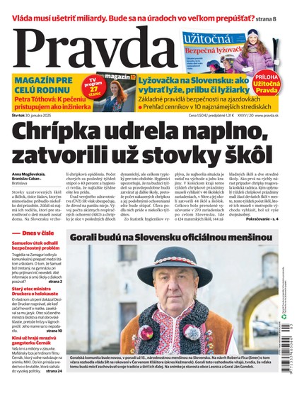 E-magazín Denník Pravda 30. 01. 2025 - OUR MEDIA SR a. s.