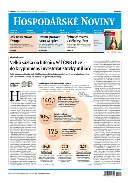 E-magazín HN 021 - 30.1.2025 - Economia, a.s.