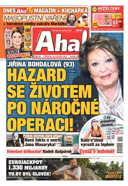 E-magazín AHA! - 30.01.2025 - CZECH NEWS CENTER a. s.