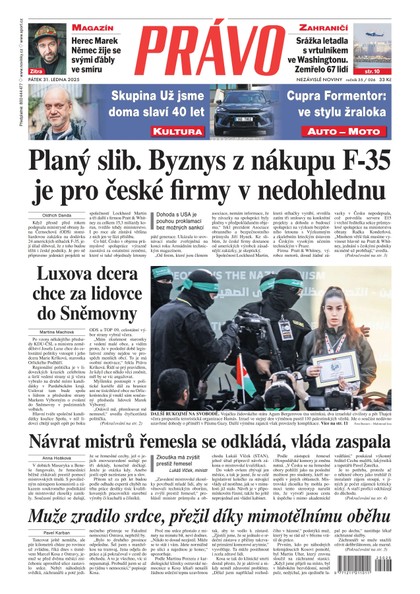 E-magazín Deník Právo - 31.1.2025 - Borgis, a.s.