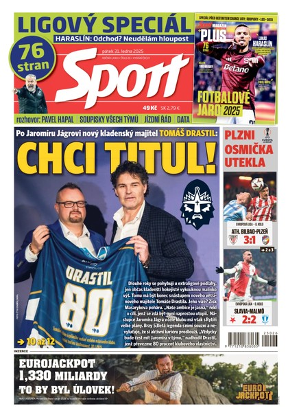 E-magazín Sport - 31.01.2025 - CZECH NEWS CENTER a. s.