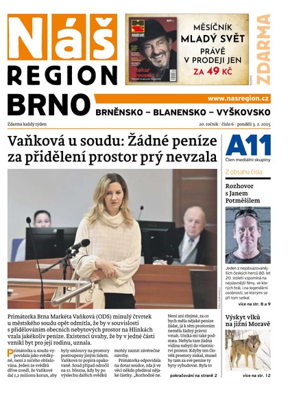 E-magazín Náš Region - Brno 6/2025 - A 11 s.r.o.
