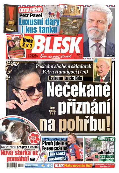 E-magazín Blesk - 01.02.2025 - CZECH NEWS CENTER a. s.