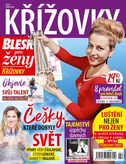 E-magazín BLESK PRO ŽENY KŘÍŽOVKY - 2/2025 - CZECH NEWS CENTER a. s.