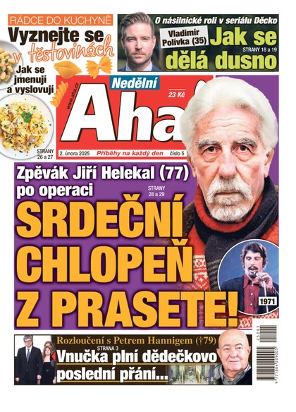 E-magazín NEDĚLNÍ AHA! - 02.02.2025 - CZECH NEWS CENTER a. s.