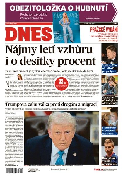 E-magazín MF DNES - 03.02.2025 - MAFRA, a.s.