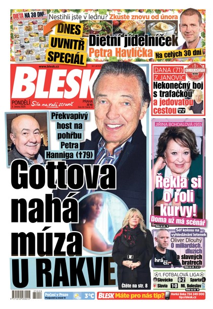 E-magazín Blesk - 03.02.2025 - CZECH NEWS CENTER a. s.