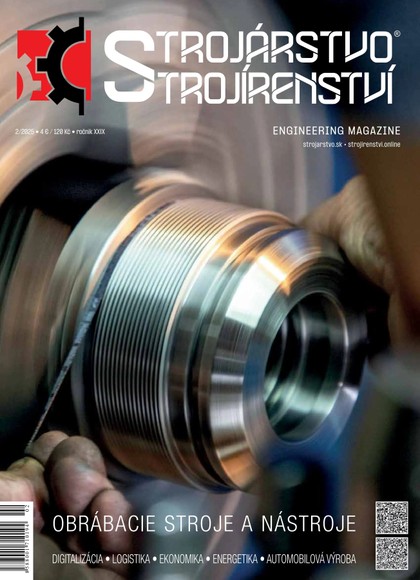 E-magazín STROJÁRSTVO/STROJÍRENSTVÍ - 02/25 - MEDIA/ST s.r.o.