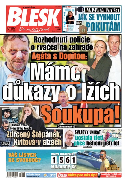 E-magazín Blesk - 04.02.2025 - CZECH NEWS CENTER a. s.