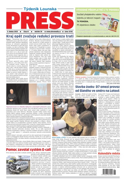 E-magazín Lounský Press 06/25 - Ohře Media