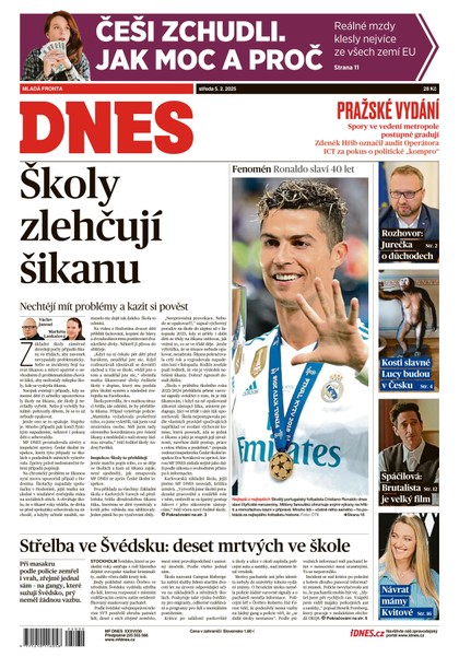 E-magazín MF DNES - 05.02.2025 - MAFRA, a.s.