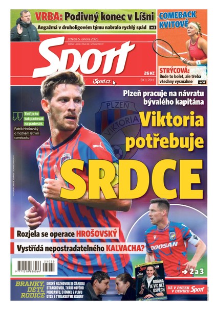 E-magazín Sport - 05.02.2025 - CZECH NEWS CENTER a. s.