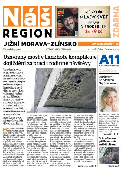 E-magazín Náš Region - Jižní Morava/Zlínsko 6/2025 - A 11 s.r.o.