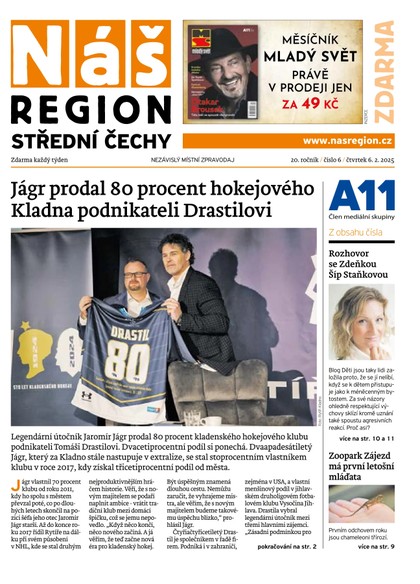 E-magazín Náš Region - Střední Čechy 6/2025 - A 11 s.r.o.
