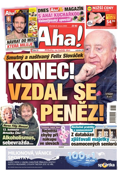 E-magazín AHA! - 06.02.2025 - CZECH NEWS CENTER a. s.