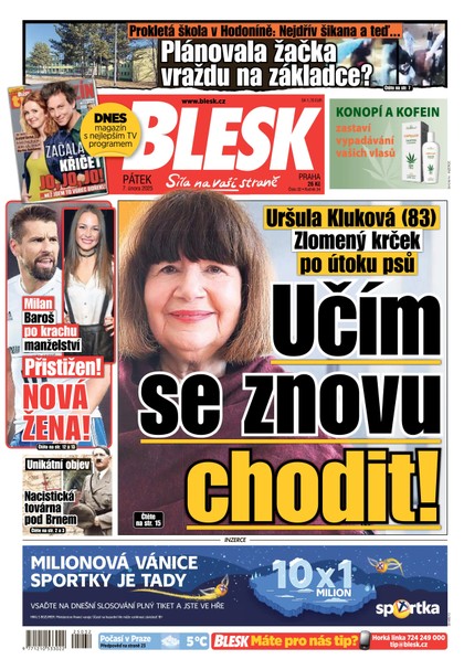 E-magazín Blesk - 07.02.2025 - CZECH NEWS CENTER a. s.