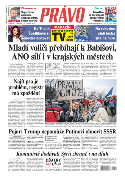 E-magazín Deník Právo - 8.2.2025 - Borgis, a.s.