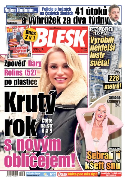 E-magazín Blesk - 08.02.2025 - CZECH NEWS CENTER a. s.