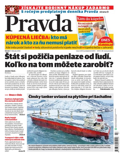 E-magazín Denník Pravda 11. 2. 2025 - OUR MEDIA SR a. s.