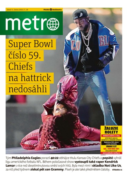 E-magazín METRO - 11.02.2025 - MAFRA, a.s.