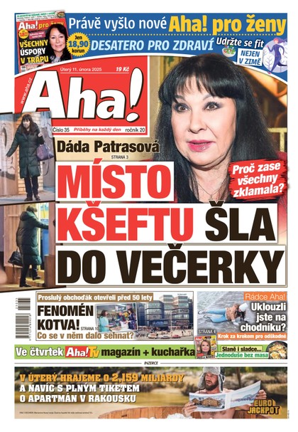 E-magazín AHA! - 11.02.2025 - CZECH NEWS CENTER a. s.