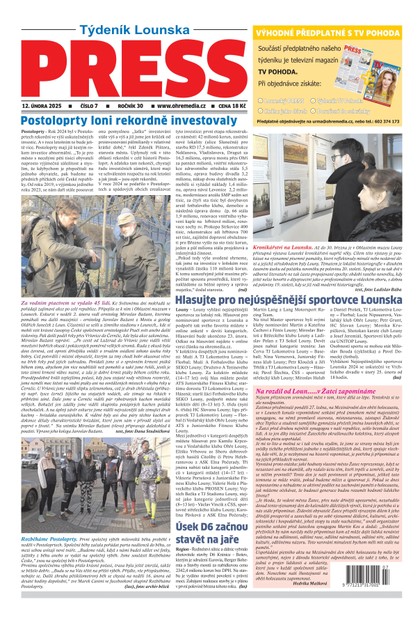 E-magazín Lounský Press 07/25 - Ohře Media
